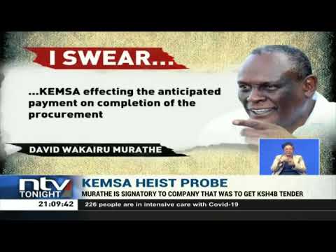 Kemsa Scandal: David Murathe confess to being signatory to an account that held KSh. 4B billion
