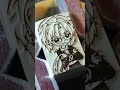 Carving Divine Calculator Wang Yan – White hair, red eyes, round sunglasses Daoist anime seal#custom