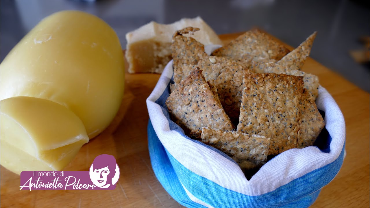 Il Mondo di Antonietta Polcaro - Crackers integrali di avena.