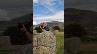 Photography shoot at the ancient standing stones on Isle of #arran