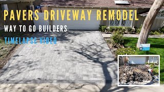 New Pavers Driveway (Timelapse Video)