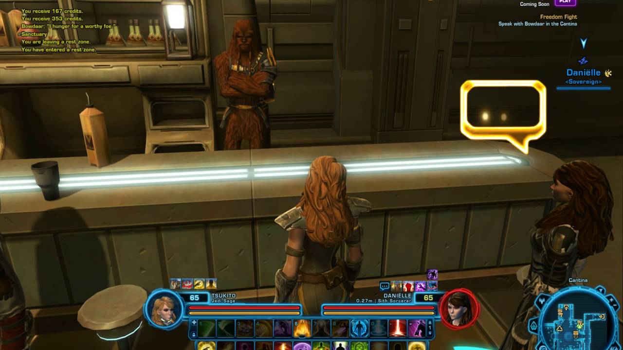 Swtor - Jedi Consular - Mayhem at the Arena Grand - Zakuul