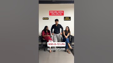 BCom vs MBA Finance vs Professional Courses - Best Jobs