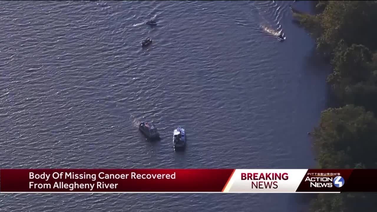 Body of missing canoer recovered from Allegheny River, police confirm ...