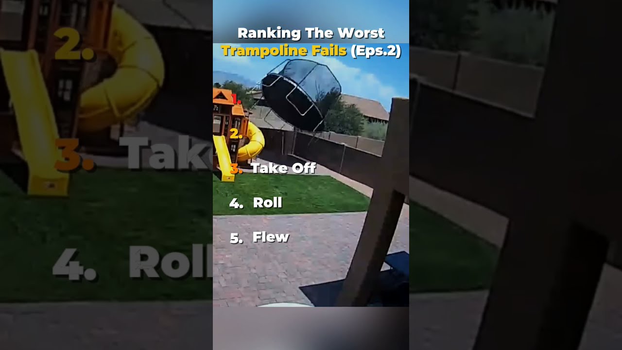 Ranking The Worst Trampoline Fails Part 2 Funny