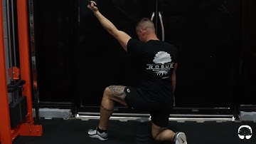 Half Kneeling Archer Bicep Curl