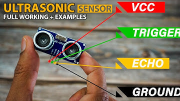 Ultrasonic Sensor Working || Pinout || Arduino Interface & 5 Project Ideas