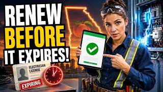 How to renew an electrician license online in Georgia