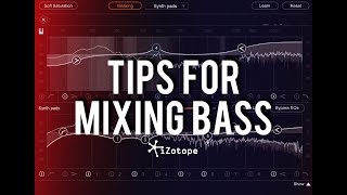 Tips for Mixing Bass