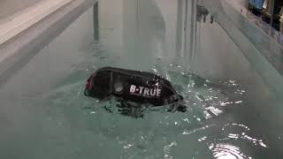 B-TRUE★インフレータブルライフリング 　自動膨張デモンストレーション