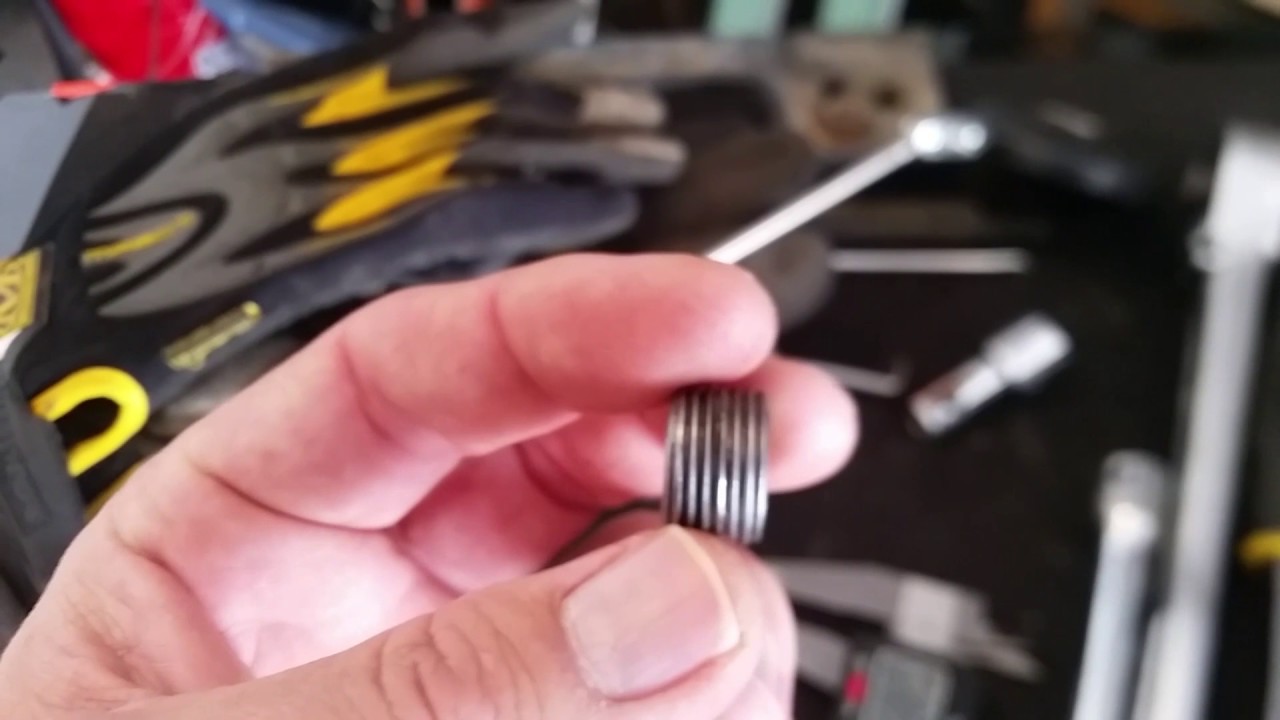 TJ coolant drain plug adapter - YouTube