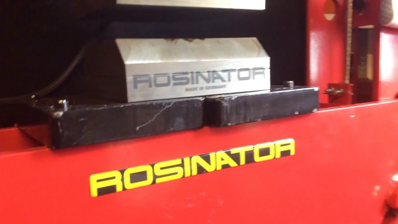 Rosinator - Pneumatic Rosin Press with up to 30.000 kg pressure (preview)