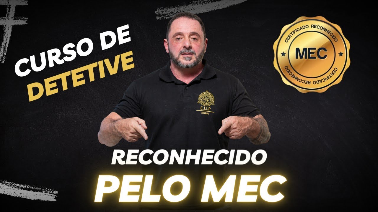 Curso de detetive reconhecido pelo MEC? - YouTube