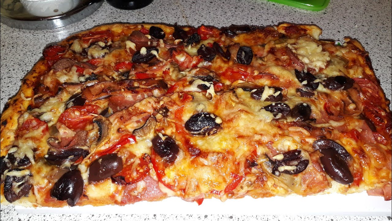 Pizza de casa!! - YouTube