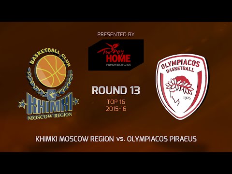 Highlights: Khimki Moscow region-Olympiacos Piraeus