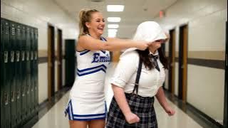 Cheerleader wedgies nerd