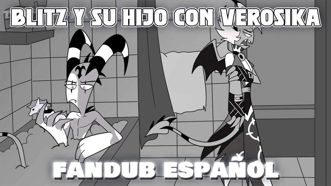 BLITZ Y SU HIJO CON VEROSIKA - Helluva Boss (Blitzika) | Animatic Fandub Español