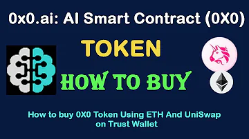 How To Buy 0x0 Ai AI Smart Contract 0X0 Token Using ETH And UniSwap On Trust Wallet