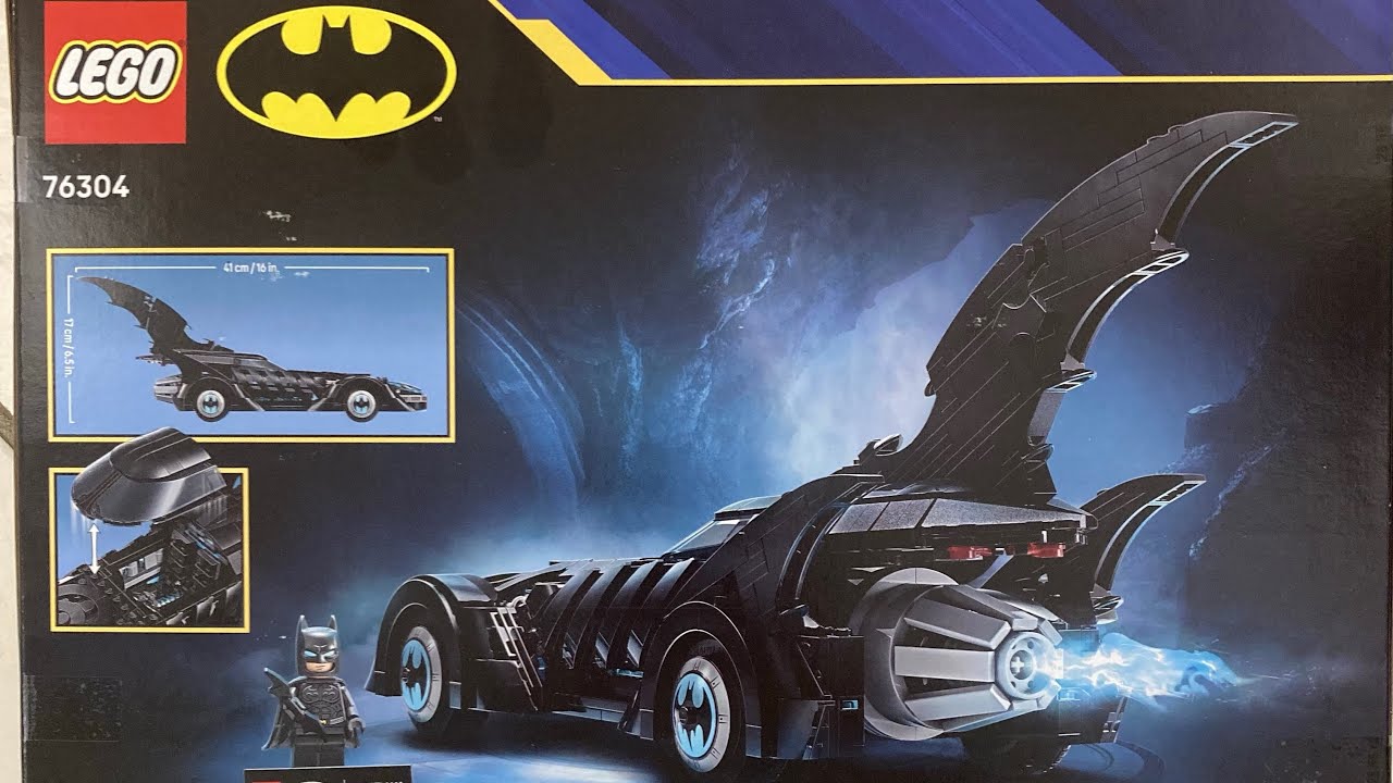 LEGO Batman Forever Batmobile Build!(Set 76304) - Part 2 Final
