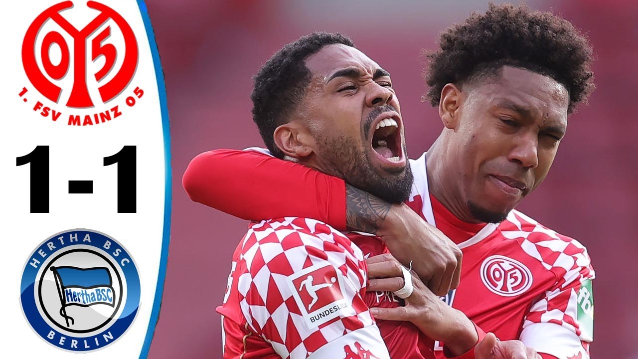 Mainz vs Hertha Berlin 1-1 All Goals & Highlights 03/05/2021 HD