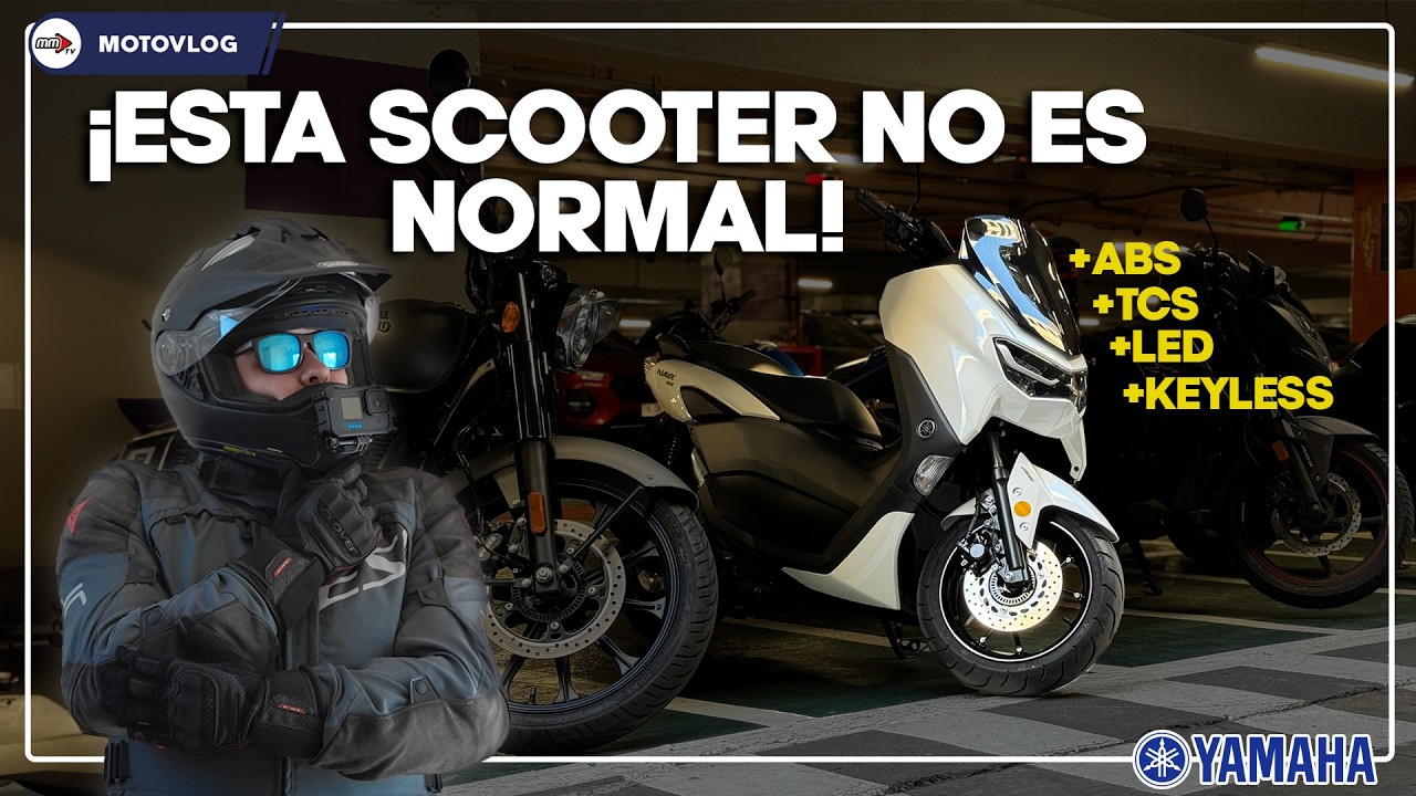 De las mejores scooter para principiantes Yamaha Nmax connected 2024 Chile | Review moto a diario