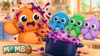 MOMBO and the Bubbly Pot 🫐 | Episode 3 | Funny Cartoon for Little Ones (No Words)