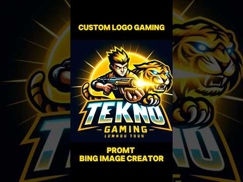 promt bing image creator gaming #bing #bingimagecreator #gaming #logo