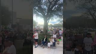 Hundreds at Collier Courthouse in Naples protest ICE killing of a mom