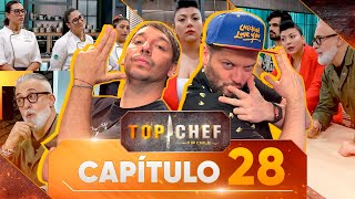 TOP CHEF VIP CHILE 👨‍🍳🥩 CAPÍTULO 28 🤩 REACT con Gallina y Pipe Sánchez 📺