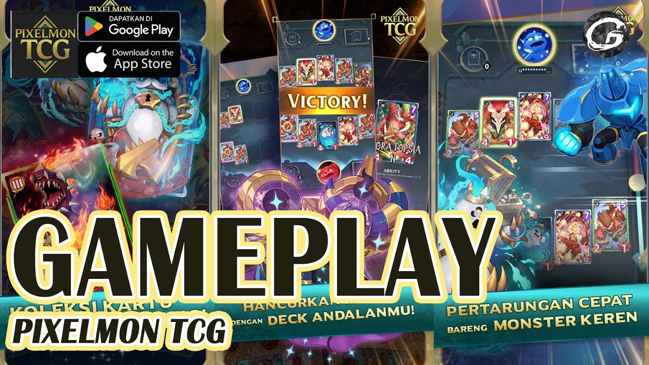 PIXELMON TCG Gameplay - Mobile Game (Android)