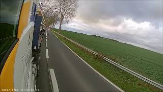 Dépassement dangereux d'un camion