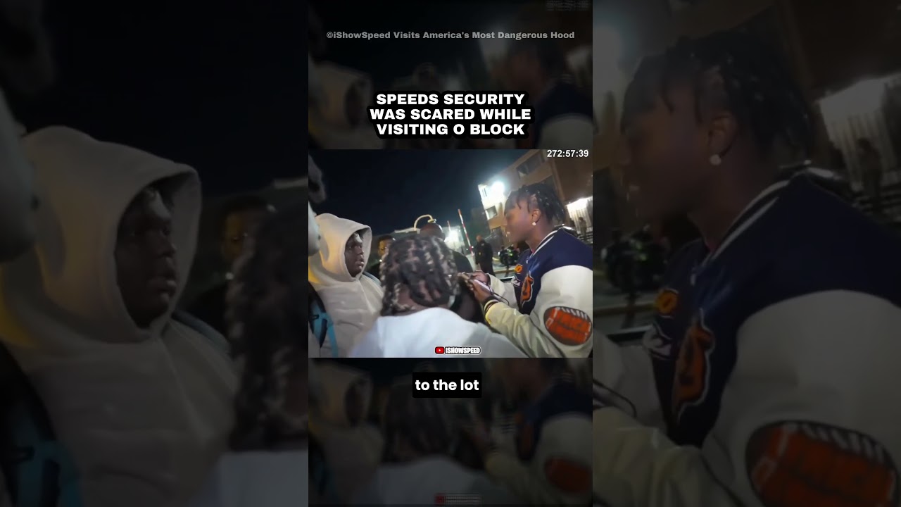 Speed's Security Was Scared While Visiting O Block