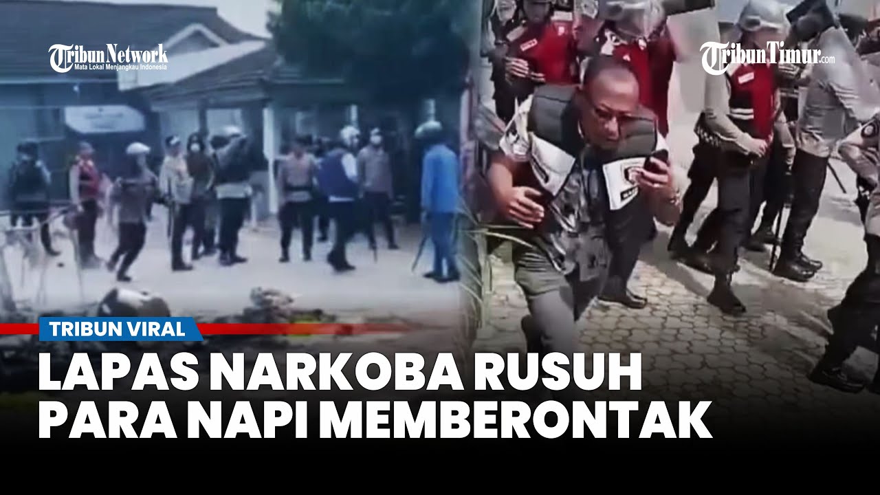 DETIK-DETIK Kacau Balau di Balik Tembok Lapas Narkoba Kelas IIA Muara Beliti, Napi Memberontak