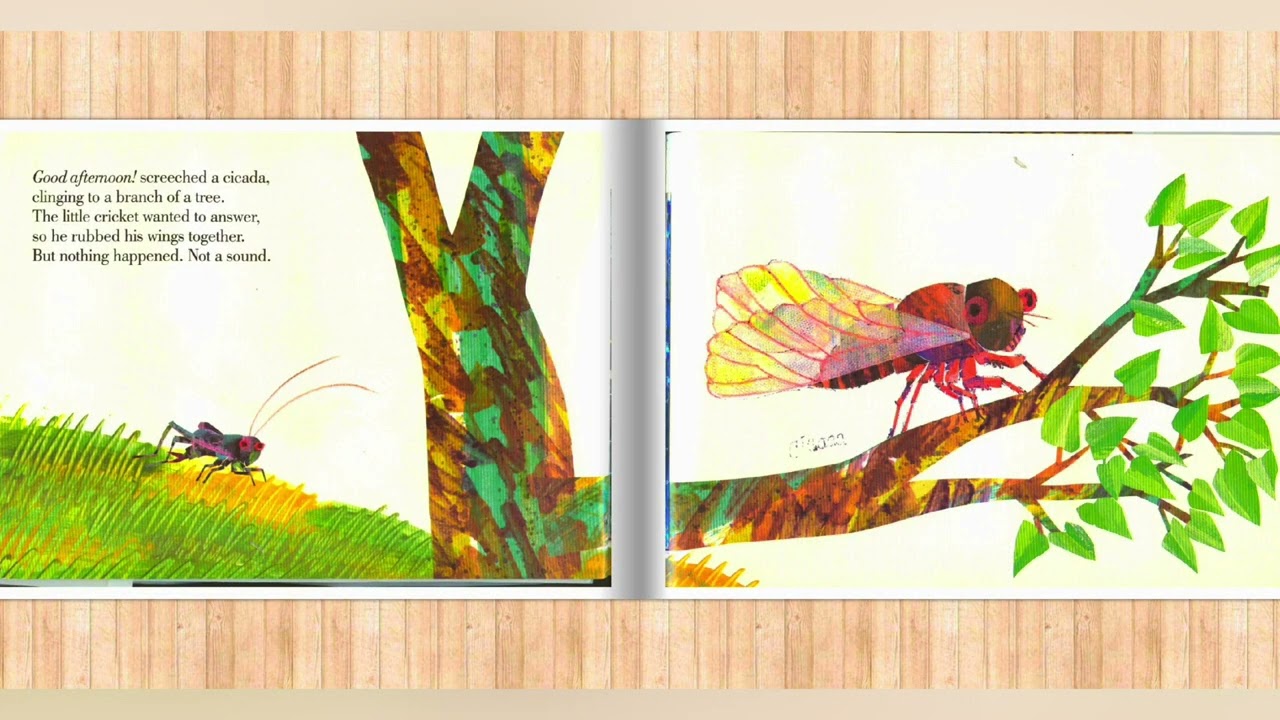 Read Aloud: The Very Quiet Cricket by Eric Carle - YouTube