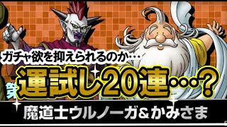 【ドラクエタクト】WPU第2弾ウルノーガ＆かみさま♪欲望を抑えられない人の巻（閲覧注意）