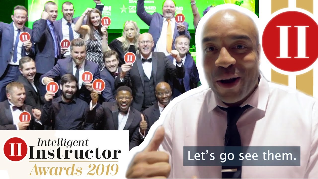 ADI Intelligent Instructor Awards 2019 with Francis The Driving Instructor