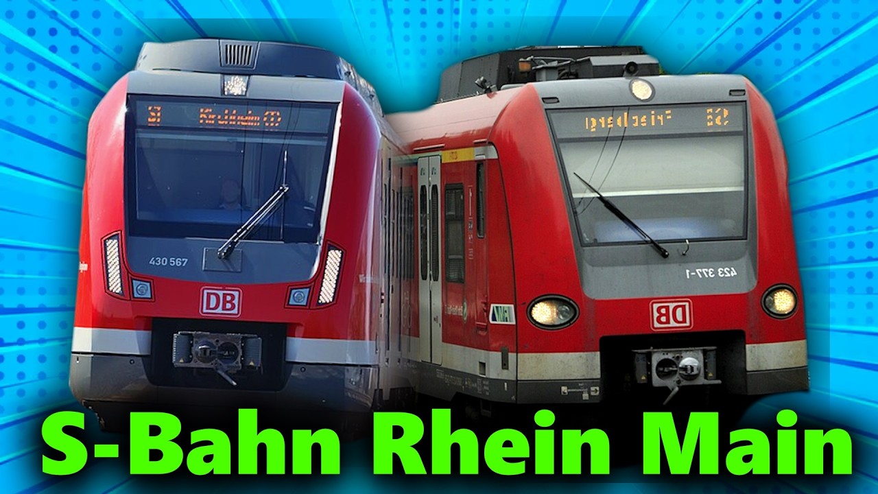 Von den Anfängen bis heute: Die faszinierende Entwicklung der S-Bahn Rhein-Main