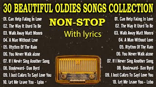 TOP 30 BEAUTIFUL OLD SONGS COLLECTION💕 Bobby Darin, Elvis Presley, Paul Anka, Carpenters, Matt Monro