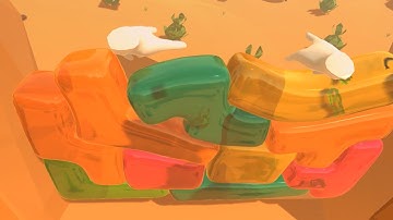 Jello Tetris in VR (Demo link in description)