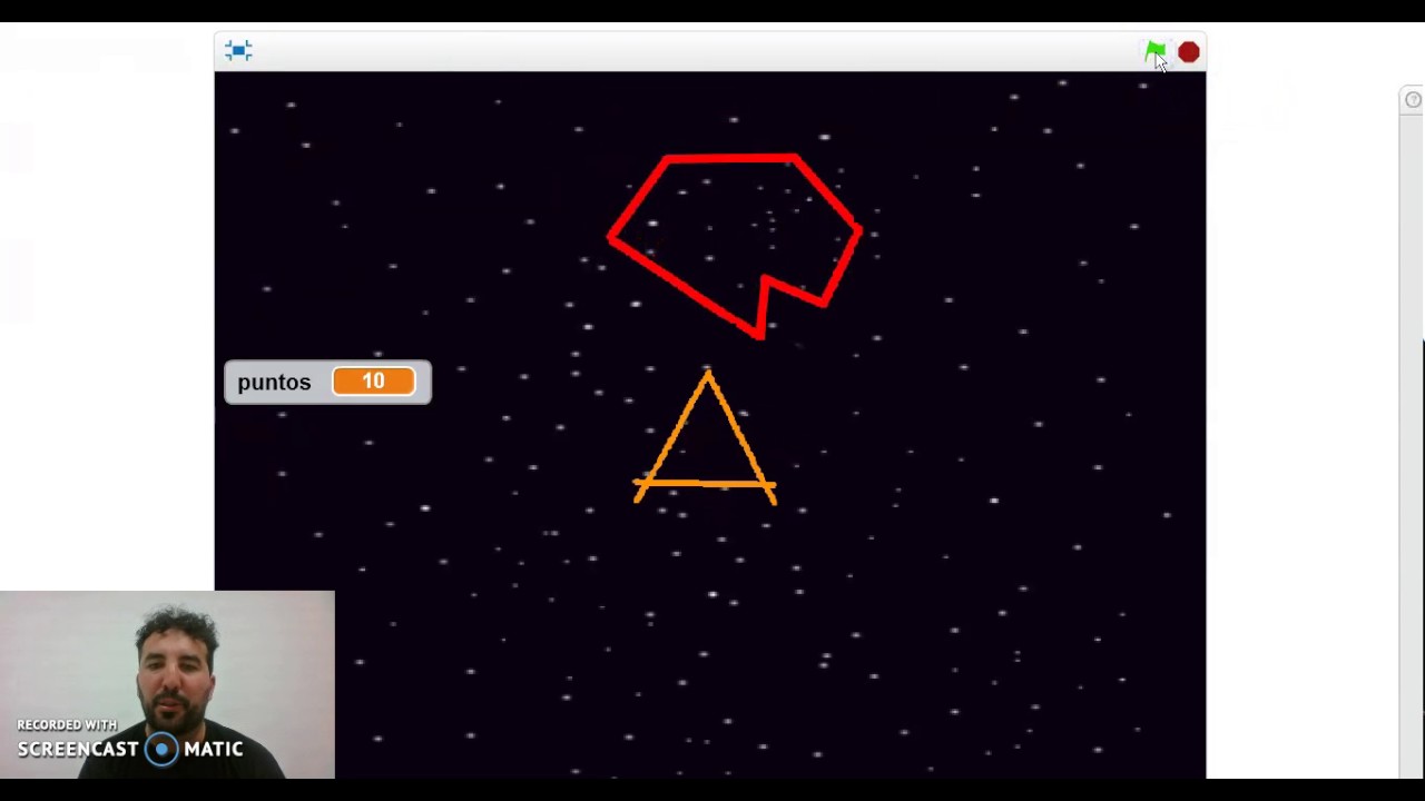 Juego de Asteroides en Scratch Parte 2 de 2 - YouTube