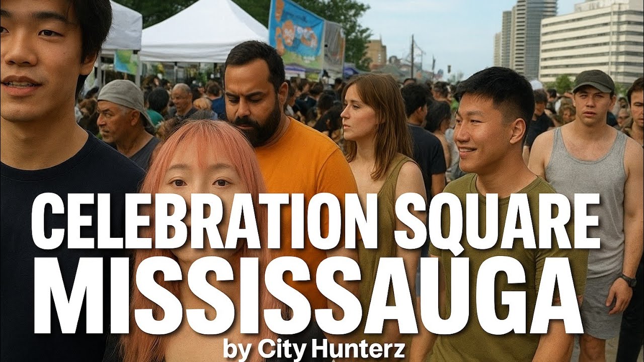 Видеоблог торгового центра Square One и Celebration Square Mississauga