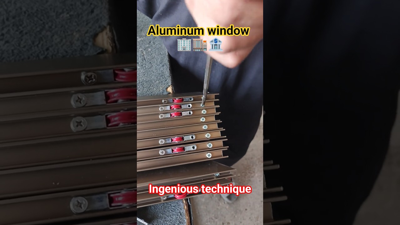 🛠️ Epic Aluminum Window Restoration! ✨💡 Ingenious Technique Revealed! 