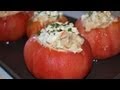 Tomates Rellenos de Atún y Huevo | Recetas frías