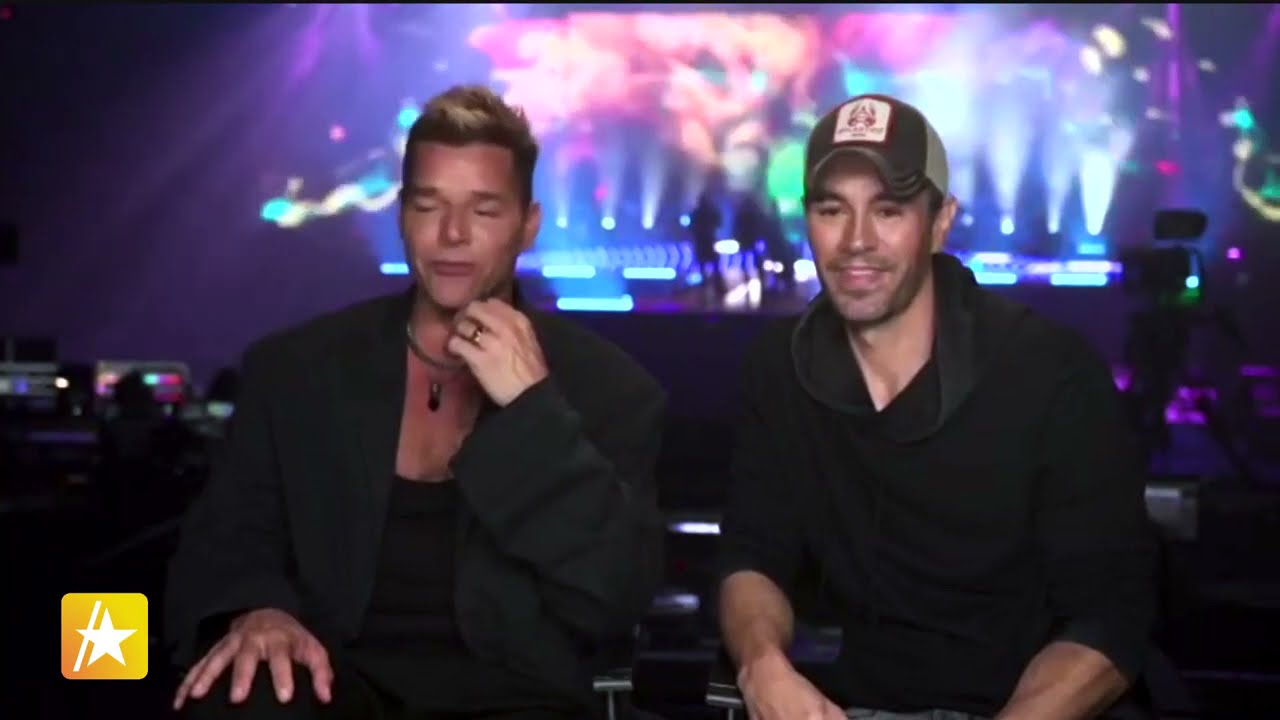 Enrique Iglesias & Ricky Martin talk about fashion, touring and friendship | ACCESS HOLLYWOOD 2021