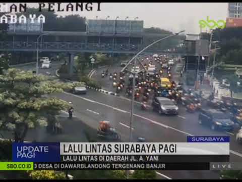 sbo tv digital Laporan Lalu Lintas Surabaya Pagi 27 Maret 2019