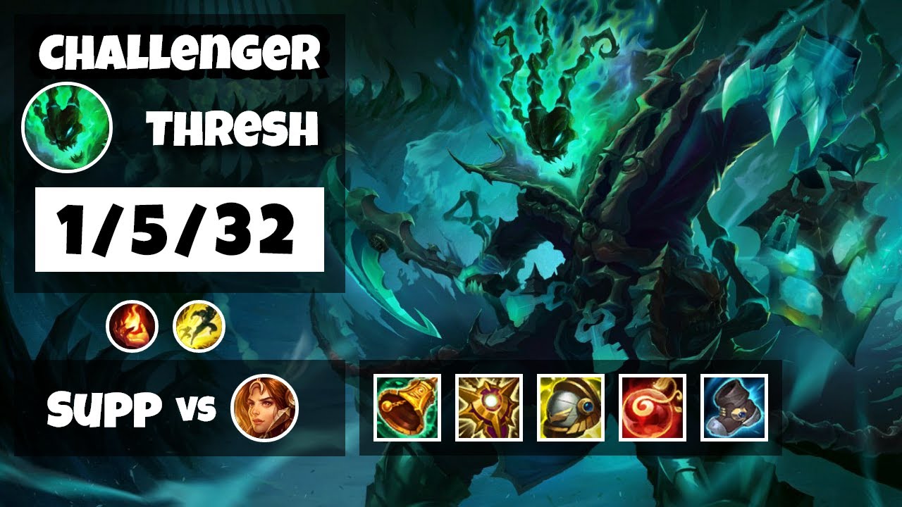 Thresh vs Leona NA Challenger SUPPORT (1/5/32) - v11.18
