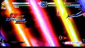 Tatsunoko vs Capcom UAS - Jun/Zero reset combo