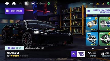 NEED FOR SPEED NO LIMITS ☆《 MCLAREN GT 》☆《 DAY 4 》☆《 EXTRA BLUEPRINTS 》☆ [4K]