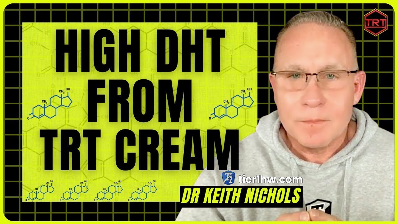 Do High DHT Levels From Testosterone Cream Wreck Men's Health?