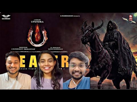 Reacting to #UITheMovie - First Look Teaser | Upendra | Lahari Films | Venus Enterrtainers